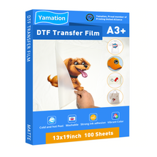  Yamation DTF Film: A3+ (13" x 19") 100 Sheets - Premium Double-Sided - Matte Finish