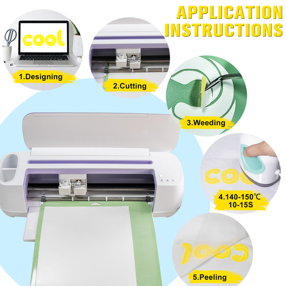 Creek MFG 3D PUFF Heat Transfer Vinyl 20 Wide – DTG Printer Parts