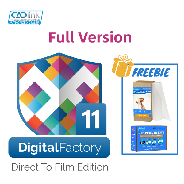 CADlink Digital Factory 11 DTF Wide-Format & Chinese Printers (Online  Activation Code) - Full Version